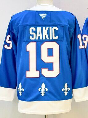 Joe Sakic Blue Alternate Jersey